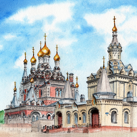 Храм на проспекте Обуховской обороны в Петербурге