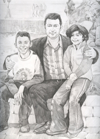 портрет с фотографии