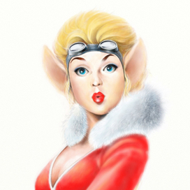 девушка тушканчик