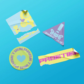 Наклейки для службы доставки