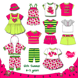 Коллекция детской одежды