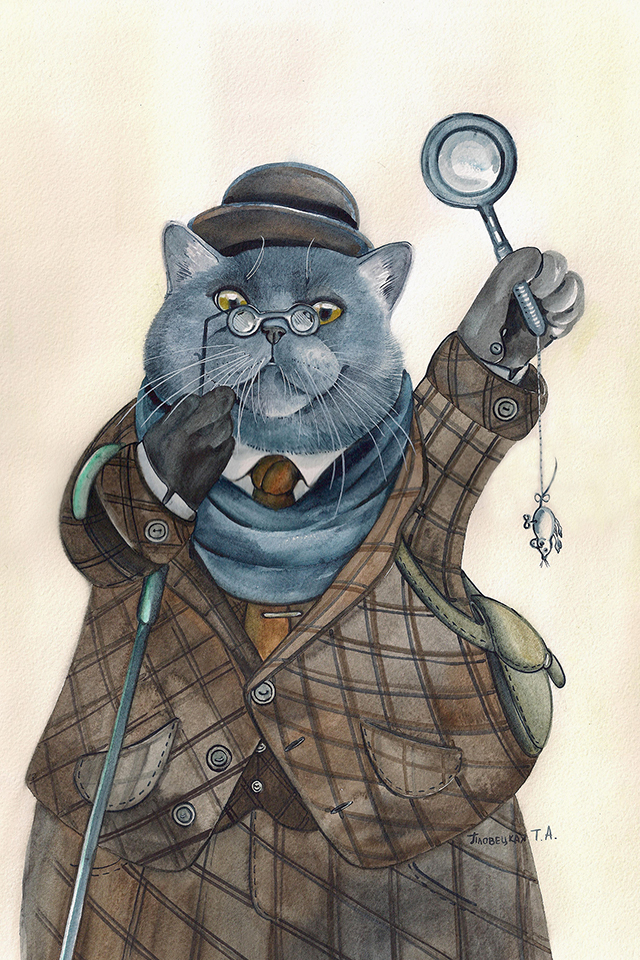 Доктор Ватсон кот