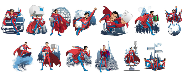 Создание персонажа для сити-экспресс