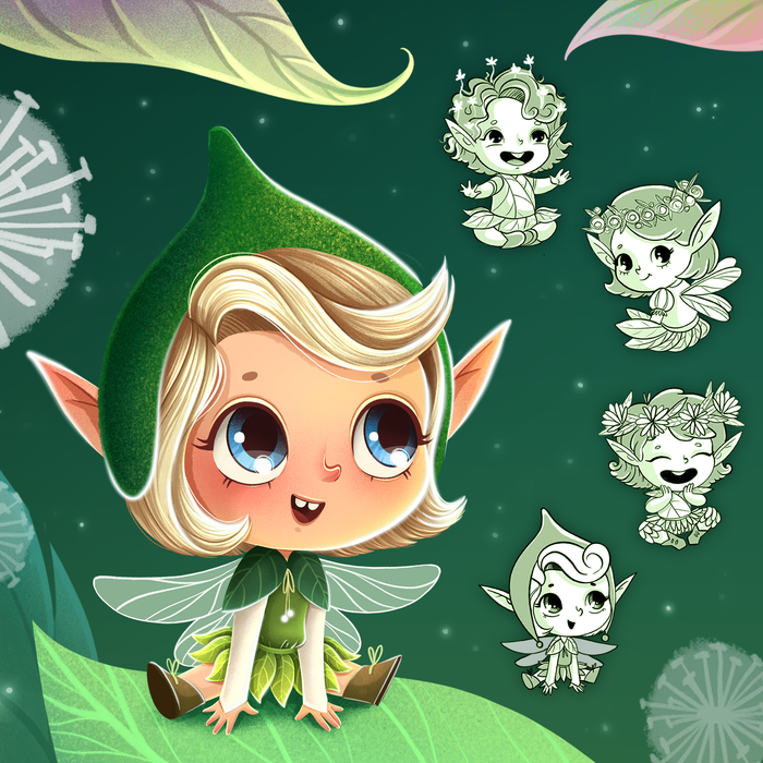 Лесная эльфийка