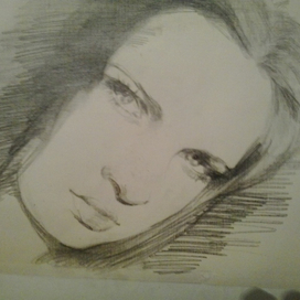 подружка, портрет