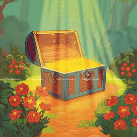 Сундук с золотом