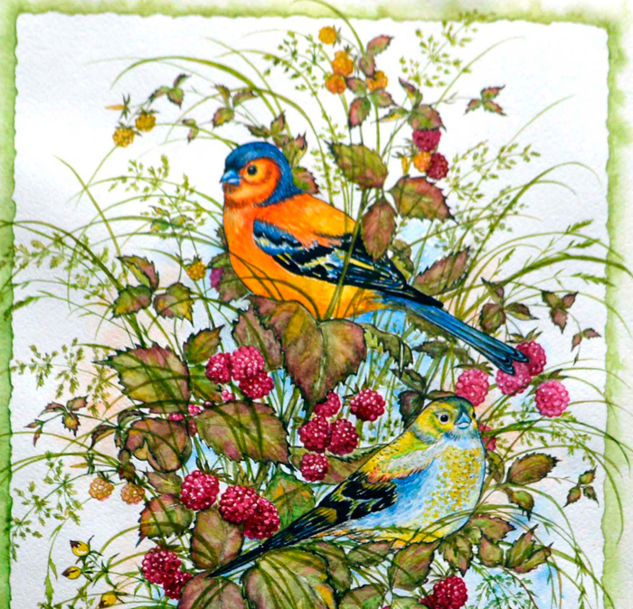 Фрагмент. "Малиновый аромат"