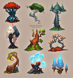 Удивительные деревья