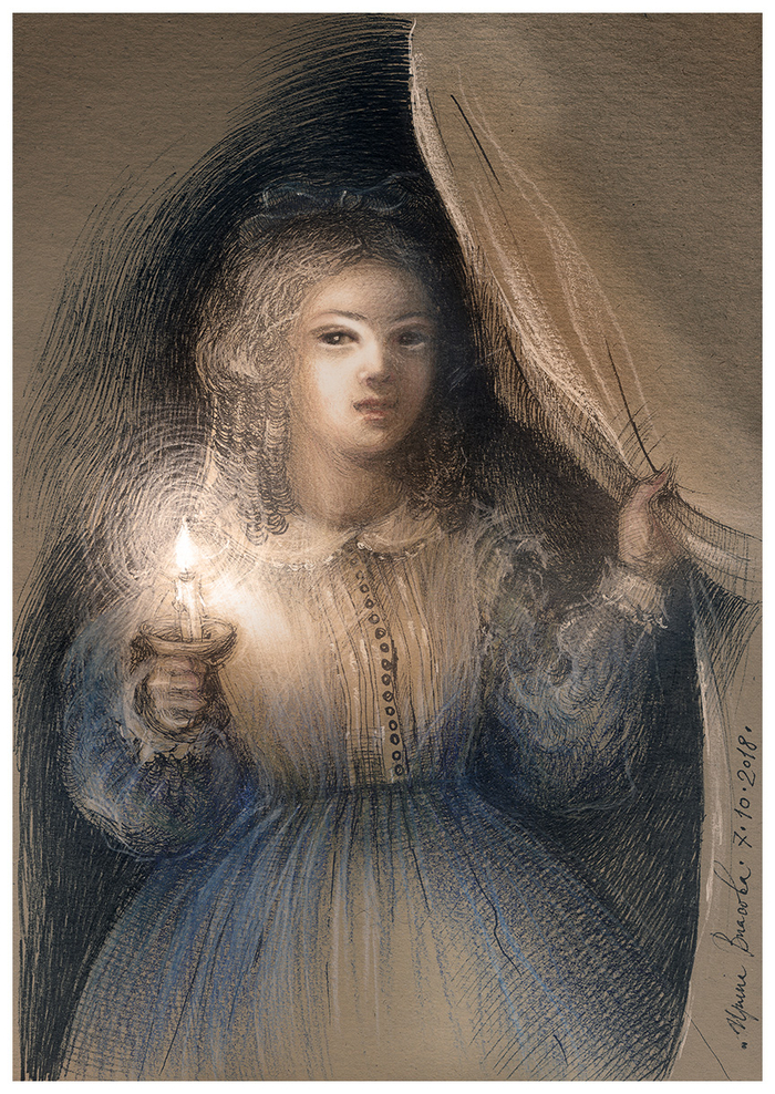 Ч. Диккенс "Большие надежды". Эстелла в детстве.