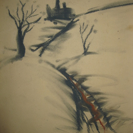 Зимняя ложбина