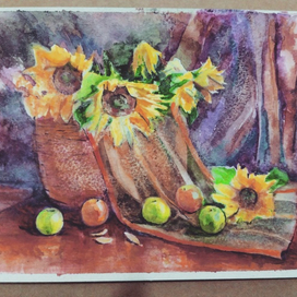 подсолнухи