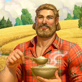 Богатырская каша. Средний.