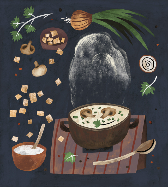 Грибной суп