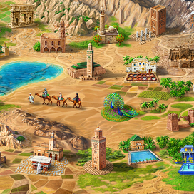 карта "Марокко"