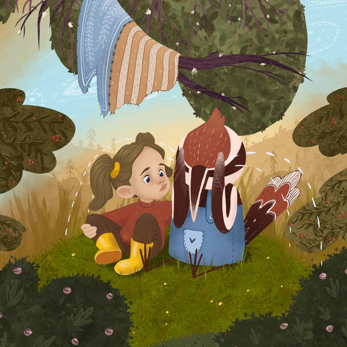 Машенька и дятел