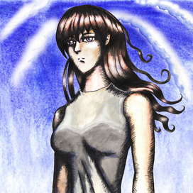 Вероника, главная героиня е-книги Владимира Атомного "Бастион"