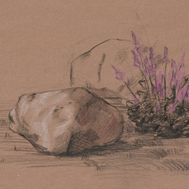 Камни (набросок)