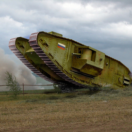 Рисунок танка MK-LV