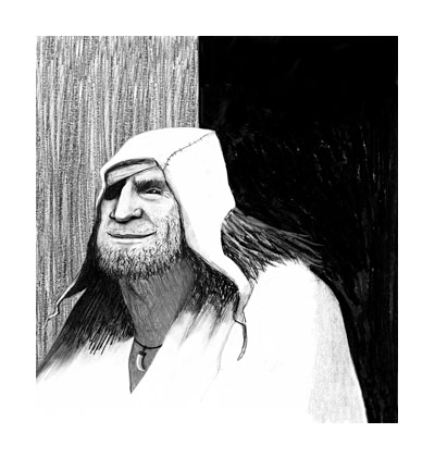 Иллюстрация к историческому роману Андрея Семина "Амадо"