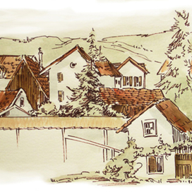 швейцария, дворики