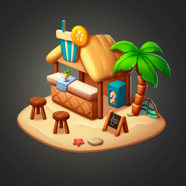 Тропическое кафе