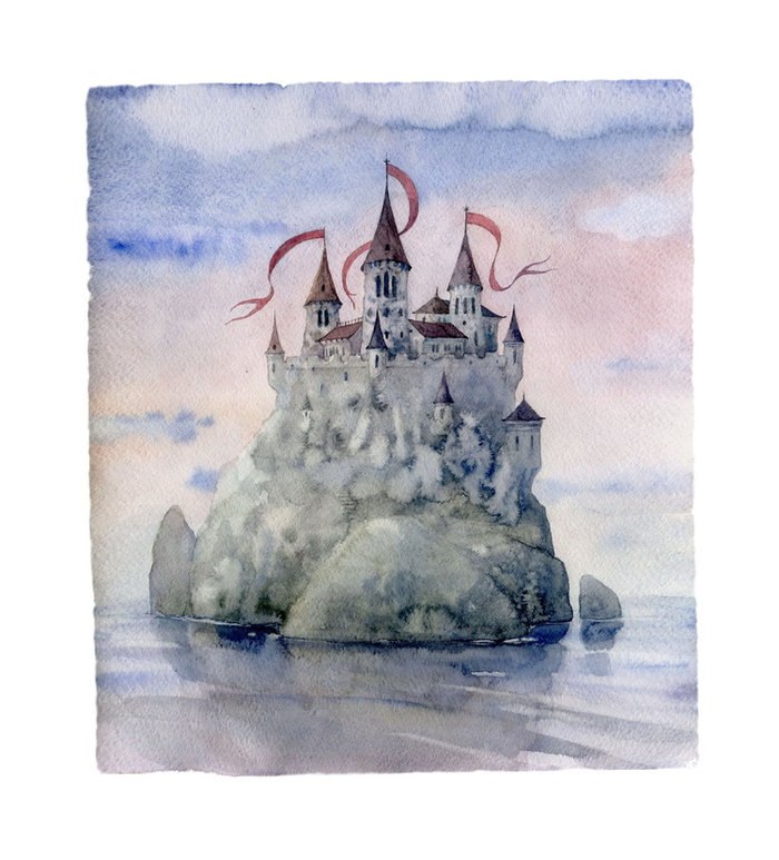 Эскиз для Лоэнгрина.