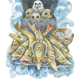 Щуки несут ларец