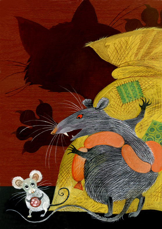 Из сборника басен "Цыплята Индиго"