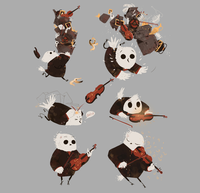 Маленький птиц