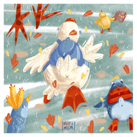 Бегом в школу!