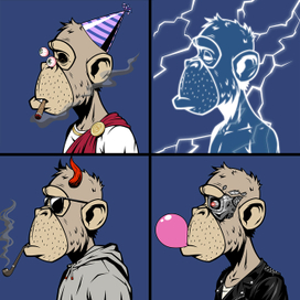 NFT проект шимпанзе.