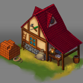 Домик строителя