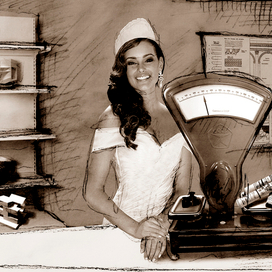 Продавщица