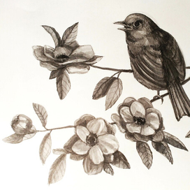 Цветущий сад