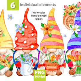 Гномы весна