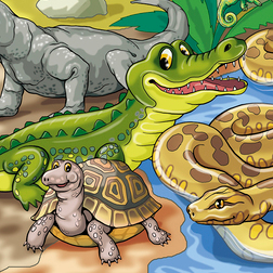 Крокодил и его друзья