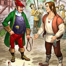 По книге Владимира Радимирова "Про Ивана Хвата русского солдата". Барон и Дундур