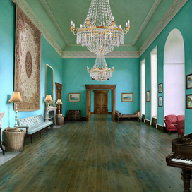 Голубая комната