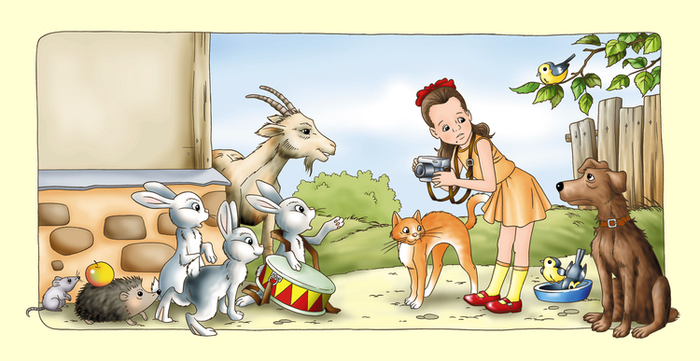 Иллюстрации к детской книге