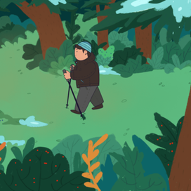 Иллюстрации к мини книжке "Мама"