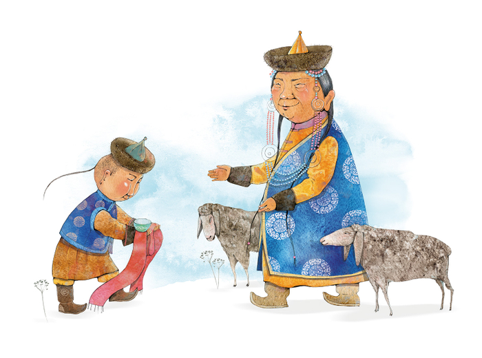 Любимая бабушка