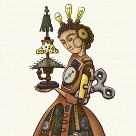 Новогодний робот 2