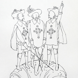 3 мушкетера 