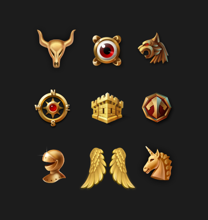 Иконки. Золото