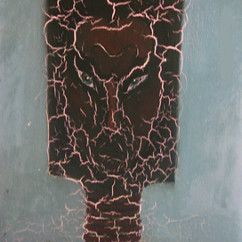 Женщина-прялка