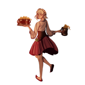 Работница таверны