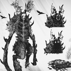 Концепт-арт Лешего 