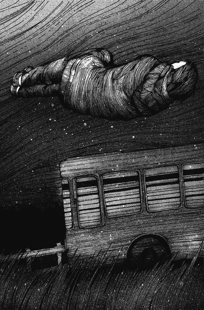 Автобус. Ночь. 