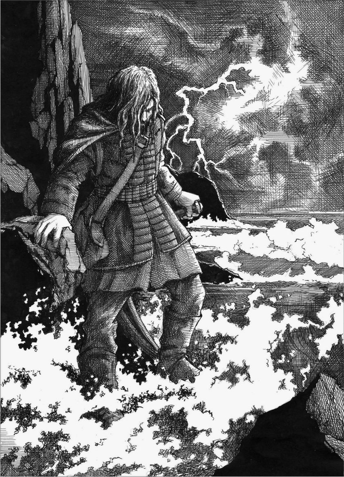 Ролло на берегу