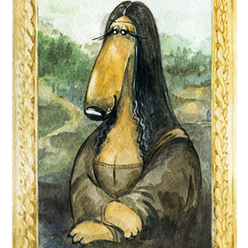 Серия «Шедевры живописи». Джоконда.